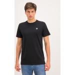 Przecenione Czarne Koszulki sportowe męskie z krótkimi rękawami marki Fila w rozmiarze S 