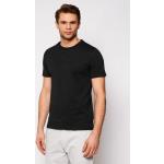 Przecenione Czarne Koszulki polo męskie z krótkimi rękawami marki Guess w rozmiarze XL 