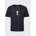 Czarne Koszulki sportowe męskie z krótkimi rękawami marki HUF w rozmiarze M Marvel 