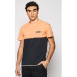 Pomarańczowe Koszulki polo męskie z krótkimi rękawami marki Jack & Jones w rozmiarze S 