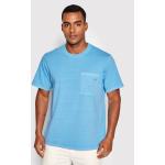Przecenione Niebieskie Koszulki polo męskie z krótkimi rękawami marki LEVI´S w rozmiarze S 