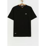 Czarne Koszulki męskie z krótkimi rękawami bawełniane z okrągłym dekoltem marki Mass w rozmiarze 3 XL 