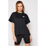 Przecenione Czarne Koszulki oversize damskie z krótkimi rękawami marki Nike w rozmiarze S 
