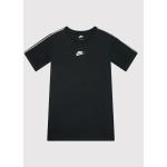 Czarne Koszulki dziecięce z krótkim rękawkiem marki Nike 