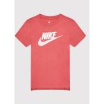 Przecenione Różowe Koszulki dziecięce z krótkim rękawkiem marki Nike 