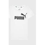 Białe Koszulki dziecięce z krótkim rękawkiem marki Puma w rozmiarze 92 