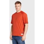 Przecenione Czerwone Koszulki polo męskie z krótkimi rękawami marki redefined rebel w rozmiarze M 