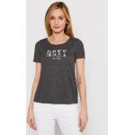 Przecenione Szare Koszulki polo damskie z krótkimi rękawami marki Roxy Roxy w rozmiarze XS 