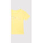Przecenione Żółte Koszulki dziecięce z krótkim rękawkiem marki Roxy Roxy 