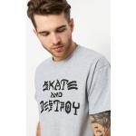 T-shirt Thrasher Skate And Destroy (grey)