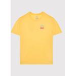 Przecenione Żółte Koszulki dziecięce z krótkim rękawkiem marki Vans 