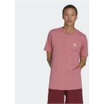 Różowe Koszulki polo męskie z krótkimi rękawami marki adidas w rozmiarze L 