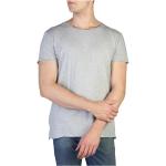 Wielokolorowe Koszulki męskie do prania w pralce z krótkimi rękawami gładkie w stylu casual bawełniane z okrągłym dekoltem marki Calvin Klein w rozmiarze S 