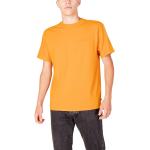 Pomarańczowe Koszulki męskie z krótkimi rękawami marki LEVI´S w rozmiarze L 