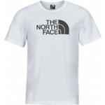 Białe Bluzki męskie z krótkimi rękawami marki The North Face w rozmiarze XL 