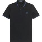 Czarne Koszulki polo męskie marki Fred Perry w rozmiarze L 