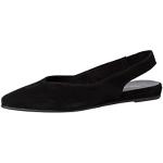 Czarne Sandały skórzane damskie na lato marki Tamaris w rozmiarze 37 