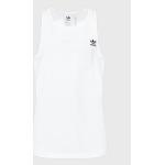 Białe Koszulki na ramiączkach męskie z krótkimi rękawami marki adidas w rozmiarze XL 