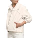 Białe Kurtki wiosenne & jesienne damskie eleganckie nylonowe marki The North Face w rozmiarze S 