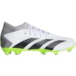 Białe Buty piłkarskie męskie eleganckie syntetyczne marki adidas w rozmiarze 43,5 Predator - Zrównoważony rozwój 