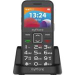 Czarne Telefony tradycyjne marki Myphone 4G LTE 