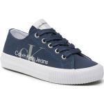 Tenisówki Calvin Klein Jeans - Low Cut Lace-Up Sneaker V3x9-80125-0890 M Blue 800