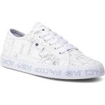 Białe Sneakersy sznurowane męskie skaterskie marki DC Shoes w rozmiarze 41 