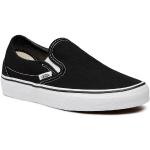 Przecenione Czarne Sneakersy sznurowane męskie skaterskie marki Vans w rozmiarze 46 