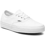 Przecenione Białe Sneakersy sznurowane damskie skaterskie marki Vans w rozmiarze 42 