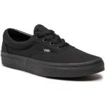 Przecenione Czarne Sneakersy sznurowane damskie skaterskie marki Vans w rozmiarze 39 