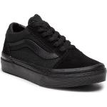 Przecenione Czarne Sneakersy sznurowane damskie sportowe marki Vans w rozmiarze 31 