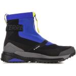 Niebieskie Buty turystyczne z Goretexu marki adidas Terrex Free Hiker w rozmiarze 45,5 