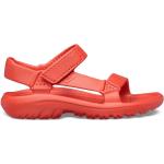 Czerwone Buty na rzepy dla dzieci Rzepy na lato marki Teva w rozmiarze 29,5 