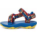 Niebieskie Sandały sportowe dla dzieci sportowe na lato marki Teva w rozmiarze 19 