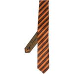 Pomarańczowe Krawaty męskie eleganckie marki Dries van Noten w rozmiarze uniwersalnym 