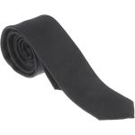 Czarne Krawaty męskie marki ELEVENTY w rozmiarze uniwersalnym 
