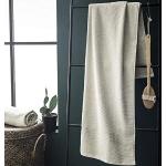 Écru Ręczniki kąpielowe bawełniane w rozmiarze 90x150 cm 
