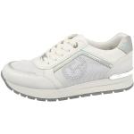 Białe Sneakersy damskie z poliuretanu marki Tom Tailor w rozmiarze 40 