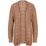 Brązowe Swetry rozpinane damskie marki Tom Tailor w rozmiarze S 
