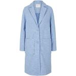 Niebieskie Klasyczne płaszcze damskie marki Tom Tailor w rozmiarze M 
