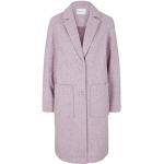 Fioletowe Klasyczne płaszcze damskie marki Tom Tailor w rozmiarze M 