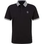 Czarne Koszulki polo męskie marki Tom Tailor 