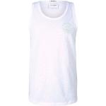 Białe Koszulki na ramiączkach męskie marki Tom Tailor w rozmiarze M 