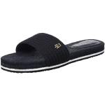 Czarne Espadryle sandały damskie na lato marki Tommy Hilfiger TH w rozmiarze 39 