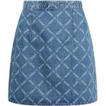 Niebieskie Spódnice damskie dżinsowe na jesień marki Tommy Hilfiger TOMMY JEANS w rozmiarze XS 
