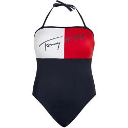 Tommy Hilfiger Jednoczęściowy strój kąpielowy damski PLUS SIZE UW0UW03456-DW5 (Rozmiar XXL)