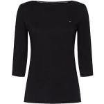 Czarne Koszulki damskie marki Tommy Hilfiger w rozmiarze XS 