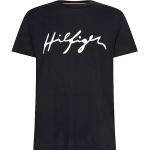 Czarne Koszulki męskie marki Tommy Hilfiger w rozmiarze S 