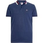 Niebieskie Koszulki polo męskie marki Tommy Hilfiger w rozmiarze S 