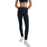 Niebieskie Elastyczne jeansy damskie marki Tommy Hilfiger w rozmiarze XL 